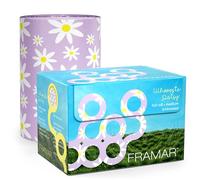 FRAMAR Whoopsie Daisy Feuilles de Cheveux Feuilles pour - 97,5 mètres | Mèches Longs Cheveux, Foils pour Mèches, Kit de Feuilles pour Salon, Feuilles pour Coiffeurs