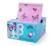 FRAMAR Y2K Hair Foil Lot de 500 feuilles de cheveux pour surlignage
