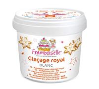 Framboiselle Pot Mix Glaçage Royal Blanc poids net 190g