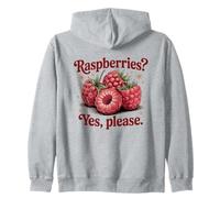 Framboises Yes Please Fruit Fresh Berry Lover Sweat à Capuche