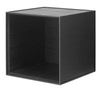 Audo Copenhagen Cube avec porte Frame 35 Frêne coloré noir