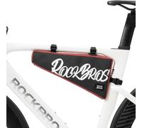 Frame Bag For Mtb Bmx Bike Triangular Top Tube 4 Cm Thick Gravel Ranger Cycling Tools 1.9 L Red