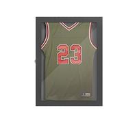 HomCom Cadre T-frame pour maillot – Bois, porte acrylique, doublure feutre, 60 x 7 x 80 cm, noir