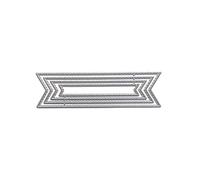 Frame D'étiquette Metal Cutting Dies Pochants Pour Bricolage Scrapbooking Decorative En Papier Emprunté Cartes De Papier Décor Décor Coupes Card Modèles Plafonnement