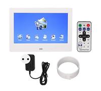 Frame d'image Numérique 7 Pouces Cadres Photo électroniques avec Haut-parleurs Stéréo, Horloge, Calendrier, Circuit de Minuterie, Beaucoup de Changement d'image et de Lecture