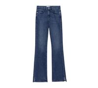 Frame - Le Mini Boot Slit Flared Jeans - Femme - Jeans - Bleu - Taille: W25