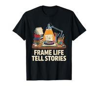 Frame Life Raconter des histoires Animation Dessiner Animation Raconter des histoires T-Shirt