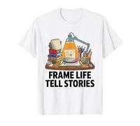 Frame Life Raconter des histoires Animation Dessiner Animation Raconter des histoires T-Shirt