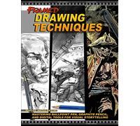 Framed Drawing Techniques: Mastering Ballpoint Pen, Graphite Pencil, and Digital Techniques for Visual Storytelling