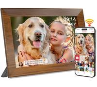 Frameo Cadre Photo Numérique 10,1 Pouces Wi-FI 32 Go, Écran Tactile IPS LCD 1280 x 800P, Cadre Photo Intelligent Cloud avec Rotation Automatique et Audio, Partagez Photos/Vidéos Instantanément