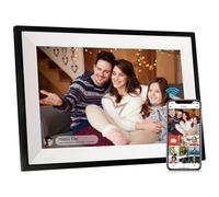 Frameo Cadre photo numérique Waln de 10,1 ", mémoire de 32 Go, rotation automatique, partage de photos/vidéos via l'application et envoyer des salutations
