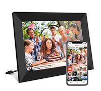 Frameo Cadre photo numérique WiFi intelligent 32 Go 10,1" Écran tactile LCD IPS 1280 x 800, rotation automatique portrait et paysage, mémoire intégrée de 32 Go, partagez des moments instantanément via