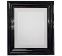 FRAMES BY POST Cadre photo à passe-partout ivoire, 50,8 x 40,6 cm, taille photo 38,1 x 25,4 cm (verre en plastique)