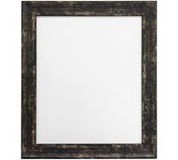 FRAMES BY POST Cadre Photo Industriel Vieilli en Plastique, Noir, 30 x 40 cm