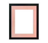 FRAMES BY POST Cadre Photo Noir avec Contour Rose 1,9 cm 40,6 x 30,5 cm 30,5 x 20,3 cm