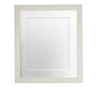 FRAMES BY POST Glitz Cadre Photo avec Contour Blanc Crème 40,6 x 30,5 cm Taille de l'image 30,5 x 25,4 cm