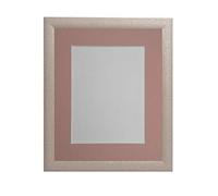 FRAMES BY POST Glitz Cadre Photo Rose avec Contour Rose 45,7 x 30,5 cm Taille de l'image 35,6 x 20,3 cm Verre Plastique
