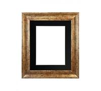 FRAMES BY POST Scandi Cadre photo doré antique avec contour noir 30,5 x 25,4 cm