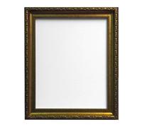 FRAMES BY POST Shabby Chic Cadre photo doré avec fond noir 40 x 50 cm