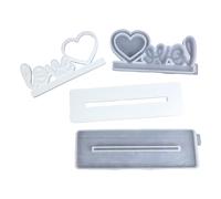 Frames Décoratifs Projets Artistiques Moule Efficient Resin Heart Frame Accessoire Pour Photo Individualisée DÉCORATIVE