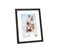 Frames S41JL2 Cadre Photo Bois Fin Noir 21 x 29.7 cm