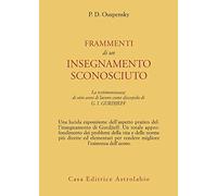 Frammenti di un insegnamento sconosciuto