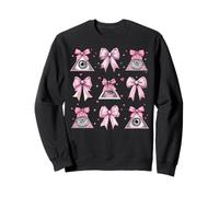 Franc maçon Franc-maçonnerie Fille Coquette nœud Rose Maman Sweatshirt