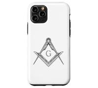 Franc-maçon Symbole Carré et Compas Grande Loge Maçonnique Coque pour iPhone 11 Pro