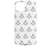 Franc-maçon Symbole Carré et Compas Grande Loge Maçonnique Coque pour iPhone 15 Plus