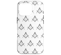 Franc-maçon Symbole Carré et Compas Grande Loge Maçonnique Coque pour iPhone 16 Pro