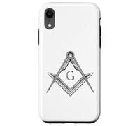 Franc-maçon Symbole Carré et Compas Grande Loge Maçonnique Coque pour iPhone XR