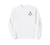 Franc-maçon Symbole Carré et Compas Grande Loge Maçonnique Sweatshirt