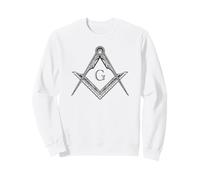 Franc-maçon Symbole Carré et Compas Grande Loge Maçonnique Sweatshirt