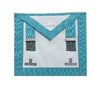 Franc-Maçons Emblème Maçonnique Vénérable Maçon Tablier Cuir Véritable MA004L