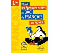 Français 1e Réussir Les Épreuves Orales Du Bac - En Fiches