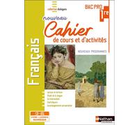 Christophe Gueff – Français 1re Bac Pro – Cahier de cours et d'activités – Éd. 2022