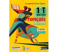 Céline Chalonges – Français 1re & Tle Bac Pro Entre-lignes – Livre + licence élève (2021)