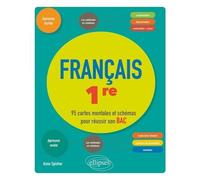 Français 1re - 95 Cartes Mentales Et Schémas Pour Réussir Son Bac