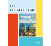 Français 1re Escales - Livre Du Professeur