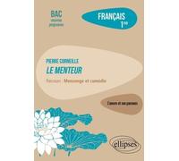 Français 1re - Pierre Corneille, Le Menteur, Parcours "Mensonge Et Comédie