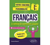 Français. 2de. 1re. La méthode du commentaire composé - Françoise Reynaud - Ellipses - ebook (ePub) - Scolaire / Universitaire