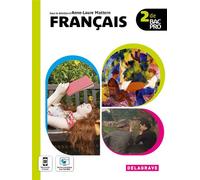 Français 2de Bac Pro (2022) - Manuel élève - Anne-Laure Mattern - Delagrave - broché - Scolaire / Universitaire
