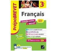 Prépabrevet - Français 3e - Brevet 2026: cours, méthodes & sujets de brevet corrigés