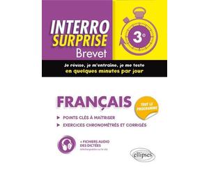 Français - 3e - Brevet - Clélia Renucci - Ellipses - broché - Scolaire / Universitaire