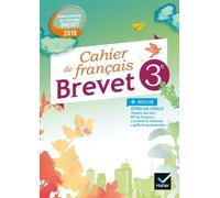 Français 3e Cahier Brevet - Exercices Et Méthodes