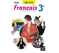 Colibris - Français 3e Éd. 2017 - Livre élève Michelle Busseron-Coupel (Auteur), Jean-François Dru (Auteur), Claudine Grossir (Auteur), Annie Lomné (Auteur), Claire Pelissier-Folcolini (Auteur), Hélèn