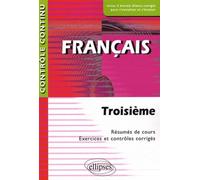 Français 3e - Jean-Pierre Laurent - Ellipses - broché - Scolaire / Universitaire