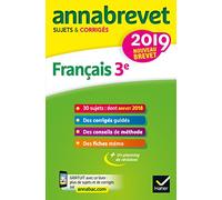 Français 3e: Sujets et corrigés