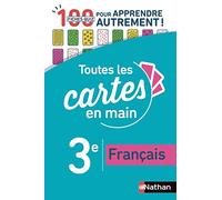 Français 3e - Toutes les cartes en main - Fiches quiz Brevet - Brevet 2026
