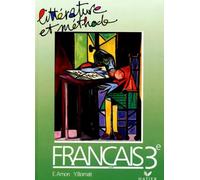 Francais 3eme Litterature Et Methode